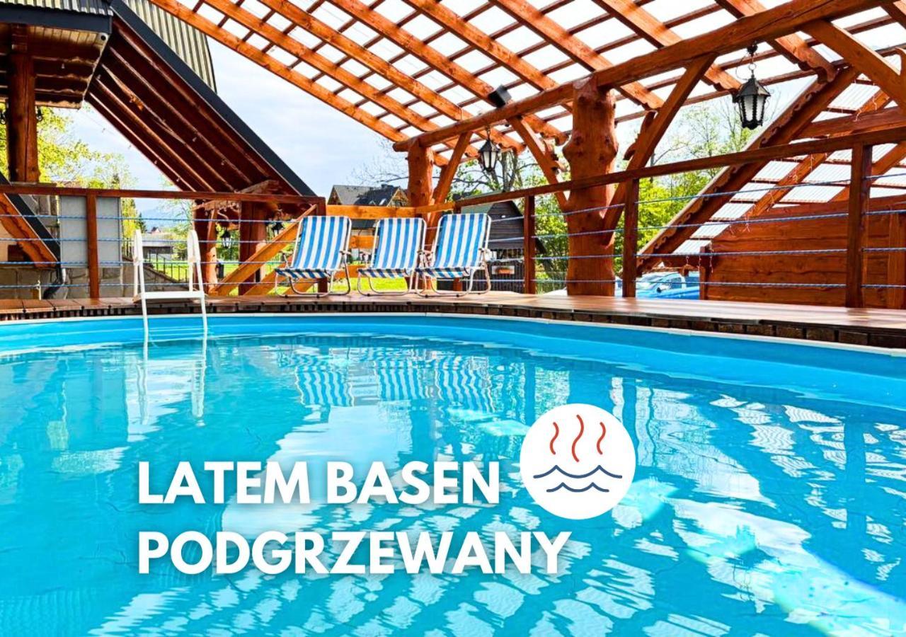 Dw Pod Jaworami - Jacuzzi, Sauna Na Wylacznosc, Latem Basen Podgrzewany Bialka Tatrzanska Luaran gambar